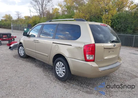 2011 Kia Sedona Lx из США, поврежденный, VIN KNDMG4C7XB6368604
